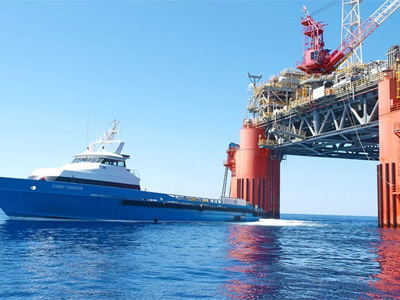 Monitoraggio della piattaforma del pozzo petrolifero